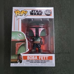 Funko Pop! Star Wars: The Mandalorian Boba Fett Bobble-Head #462